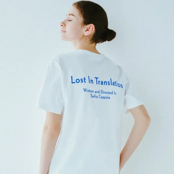 Rare Sofia Coppola x Uniqlo Tee Shirt - Lost in Translation - 100% Cotton - S - Picture 3 of 10